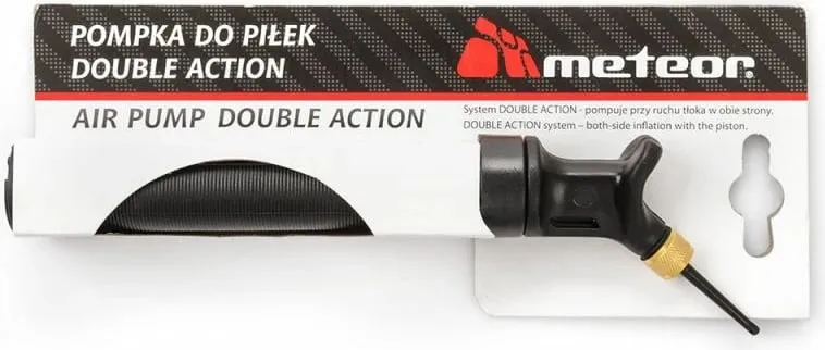 Pompë topash Meteor Double Action, dorezë 45°, e zezë - 7