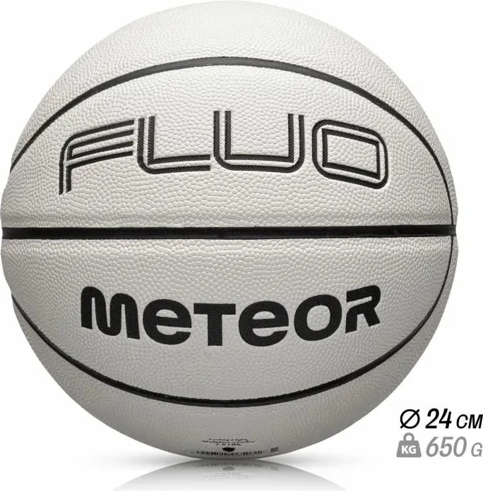 Top basketbolli Meteor, i bardhë - 6