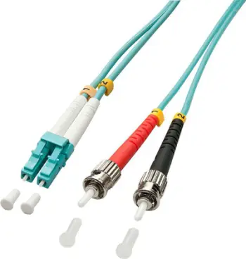 Kabllo me fije optike Lindy LC/LC 50/125µm OM3, 20m