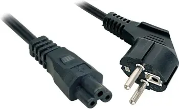 Kabllo energjie Lindy IEC320 - C5, 5m, e zezë