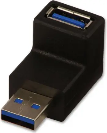 Përshtatës Lindy USB - USB 71230, i zi