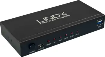 Ndarës HDMI Lindy 4K 4 Port 3D. 2160p3
