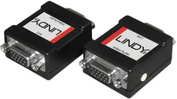 Sistem i transmetimit të sinjalit Lindy AV VGA + përshtatës audio (fole stereo) (35500)