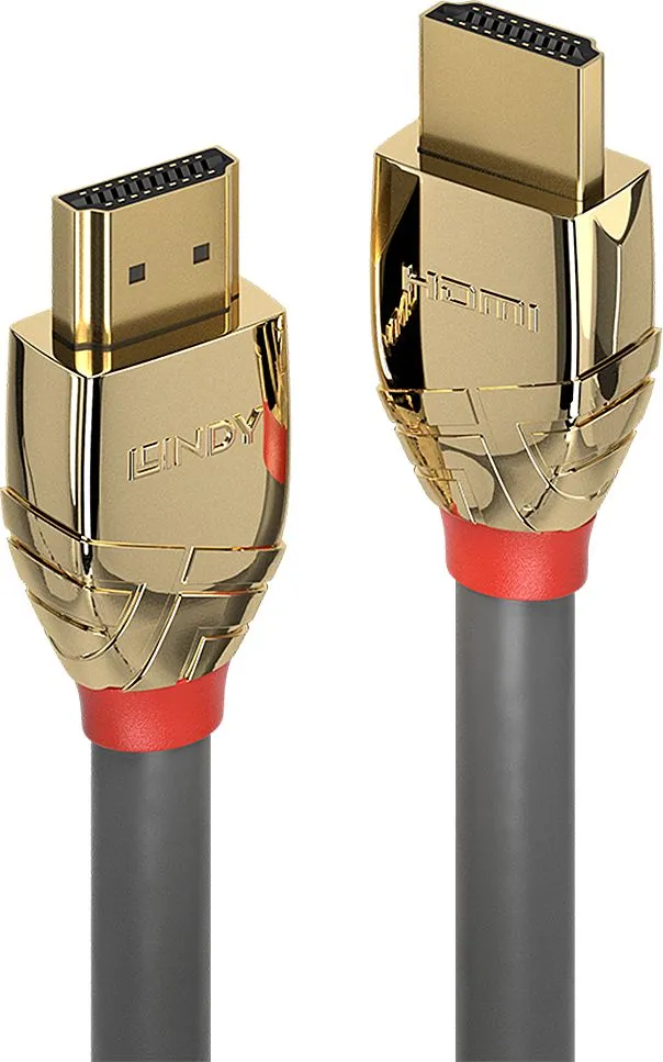 Kabllo Lindy HDMI - HDMI, 1m, e argjendtë - 1