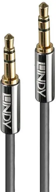 Kabllo audio Lindy Jack 3.5mm - Jack 3.5mm, 10 m, ngjyrë argjendi