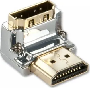 Përshtatës Lindy HDMI në HDMI, i argjendtë - 1