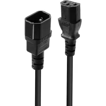 Kabllo energjie LINDY IEC C14 në C13, 0.5m, e kuqe