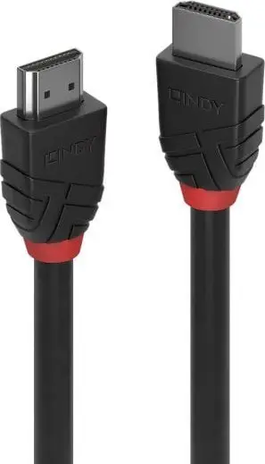 Kabllo HDMI Lindy 36771, 1m, HDMI 2.1, e zezë