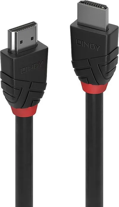 Kabllo HDMI Lindy 36774, 5m, HDMI 2.1, e zezë - 1