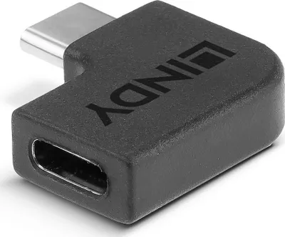 Adapter USB Lindy USB 3.2 Type C 90°, i zi - 2