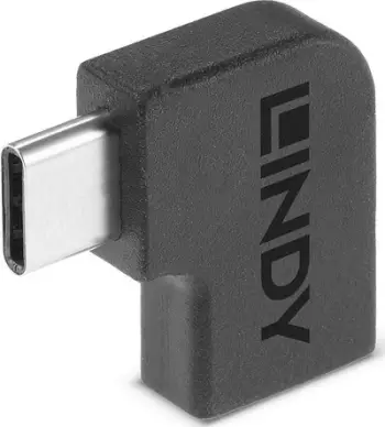 Adapter USB Lindy USB 3.2 Type C 90°, i zi