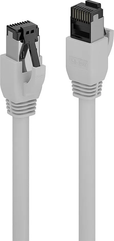 Kabllo rrjeti Lindy 47434, CAT8 S/FTP, 2m, gri - 1