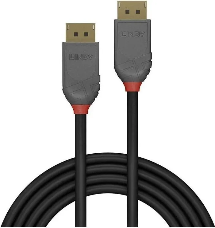 Kabllo Lindy, DisplayPort - DisplayPort, 1 m, e hirtë - 1
