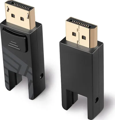 Kabllo DisplayPort Lindy Fiber Optic Hybrid, DP 1.4, 20m, e zezë - 3