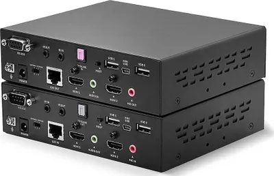 Adapter HDMI USB RS232 Lindy Extender Cat6, deri 100m - 3
