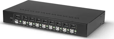 Switch KVM Lindy 39540, 8 porta, DisplayPort 4K, i zi - 2