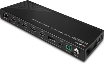 Adapter HDMI Lindy Cat.6 Extender 70m, 4K 60Hz, i zi - 1