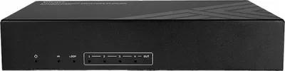 Adapter HDMI Lindy Cat6 4K60, 4 porta, 100m, i zi - 3