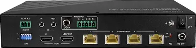 Adapter HDMI Lindy Cat6 4K60, 4 porta, 100m, i zi - 4