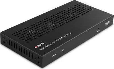 Encoder HDMI dhe USB mbi IP Lindy, 4K, RS232, i zi - 1