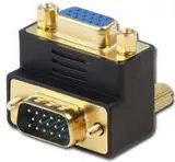 Përshtatës Lindy D-Sub (VGA) (70387), i zi - 1