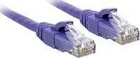 Kabllo rrjeti Lindy Cat6 U / UTP, vjollcë