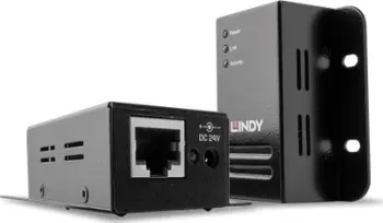 Ekstender USB në RJ45 Lindy 42680, USB 2.0, deri 50m, i zi