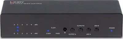 Matriks video switch Lindy 38084, 4x2, 4K, i zi - 3