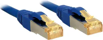 Kabllo patchcord Lindy, Cat.7, S/FTP, 5m, e kaltër