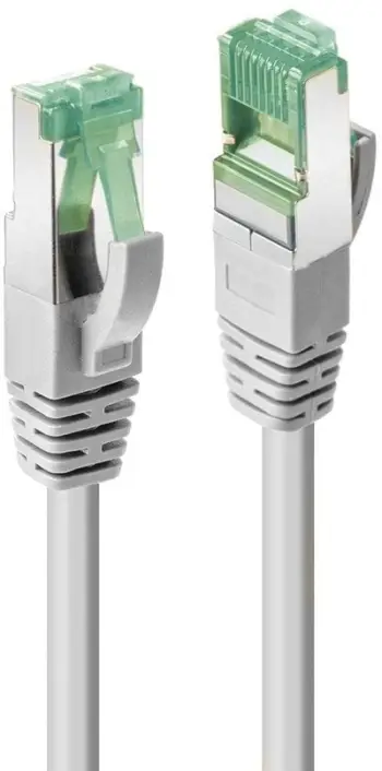 Kabllo rrjeti Lindy Patch Cable Cat.6A, S/FTP, 0.5m, gri