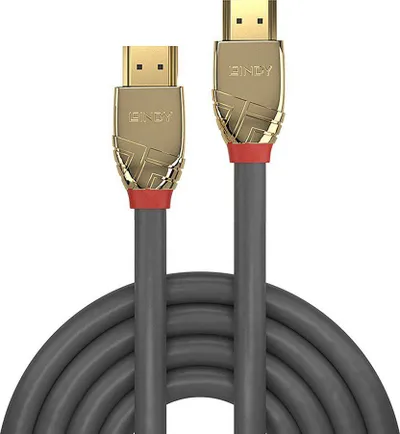 Kabllo lidhëse Lindy HDMI-HDMI (37604), 5 m, e hirtë - 2