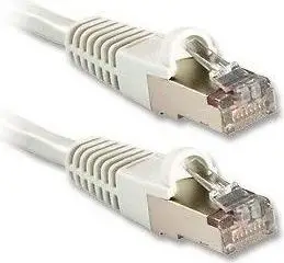 Kabllo rrjeti Lindy RJ-45/RJ-45 Cat.6a S/FTP, 1 m, e bardhë (47192)