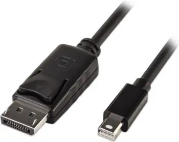 Kabllo Lindy, DisplayPort Mini- DisplayPort, 2 m, e zezë