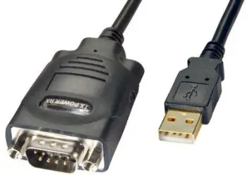 Kabllo USB Lindy 42845, USB A në RS485, 1 m, gri