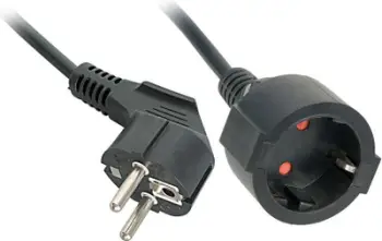 Kabllo zgjatues Lindy Schuko 30246, 10m, i zi