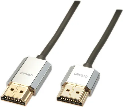 Kabllo Lindy HDMI - HDMI 41675, 3m, e argjendtë - 1
