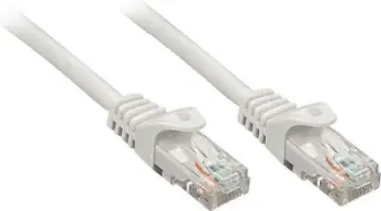Kabllo patchcord Lindy 48162, U/UTP, cat.6, 1m, e hirtë