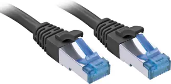 Kabllo rrjeti Lindy Patch Cord Cat6A, S/FTP, TPE, 5 m, e zezë (47416)