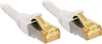 Kabllo Lindy RJ-45/RJ-45, Cat.7, 1.5m, e bardhë