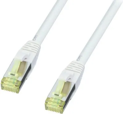 Kabllo patchcord Lindy, Cat.7, S/FTP, PIMF, LSOH, 1 m, e hirtë - 1