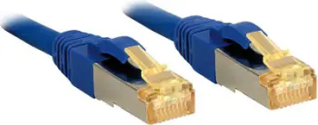 Kabllo rrjeti Lindy RJ-45/RJ-45, cat.7, 1m, e kaltër
