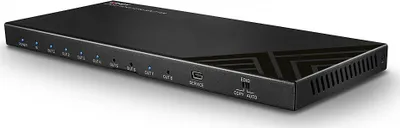 Splitter video HDMI Lindy 38237, 1 në 8, 4K, i zi - 5