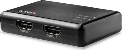 Ndarës HDMI Lindy 2 Port, 10.2 Gbps, 4K, i zi - 5