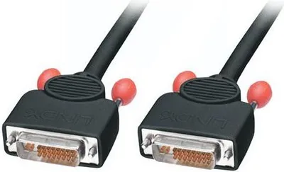 Kabllo Lindy DVI-I në DVI-I, 20m, e zezë - 1