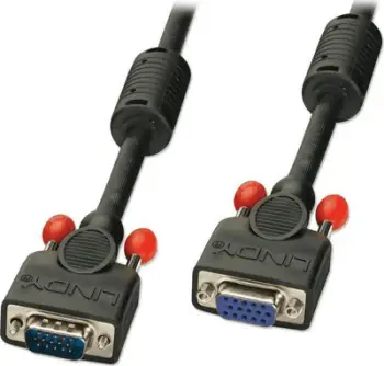 Kabllo Lindy D-Sub (VGA) në D-Sub (VGA), 7.5 m, e zezë