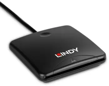 Lexues kartelash LINDY USB 2.0 Smart Card Reader, USB 2.0, kompakt, i zi