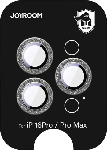 Xham mbrojtës Joyroom JR-MSF0305 për lente të iPhone 16 Pro/16 Pro Max, titanium