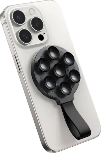 Mbajtës magnetik për celular Joyroom JR-ZS393, me kupa thithëse, i zi