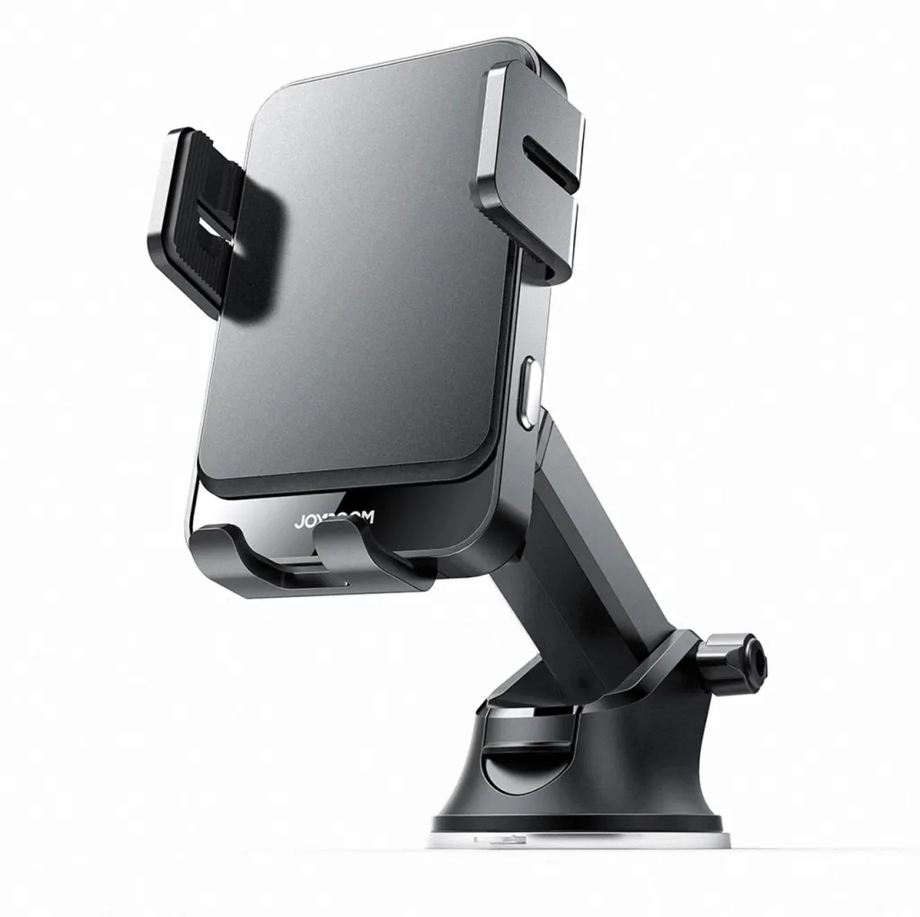 Mbajtës elektrik telefoni Joyroom JR-ZS219 me karikues wireless 15W, i zi - 1
