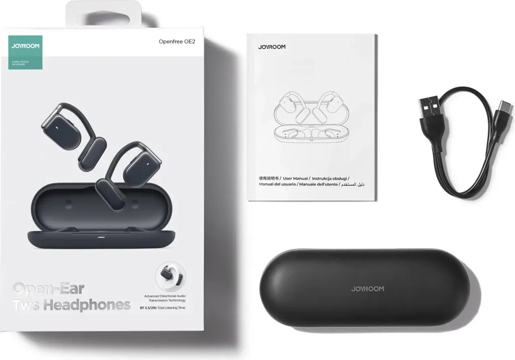 Kufje wireless Joyroom Openfree JR-OE2 TWS, Bluetooth 5.3, Kaltër e errët - 7
